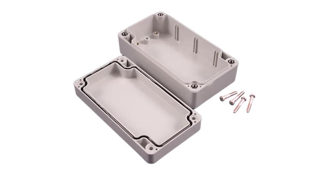 HAMMOND Scatola Protettiva IP67 ABS 120x120x60mm, Grigio, UL94 HB