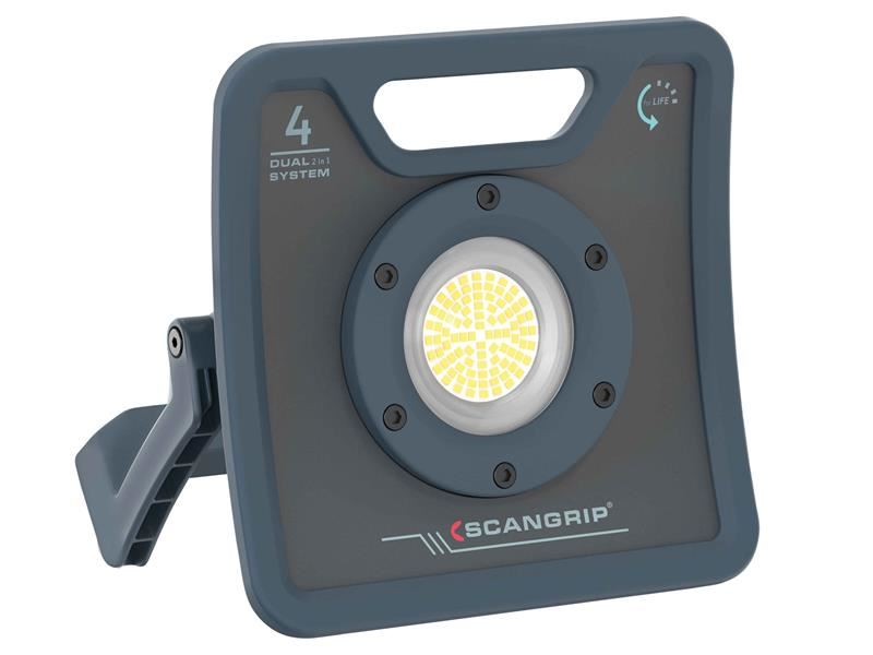 SCANGRIP NOVA 4 C+R DUAL Solas Oibre, 4000 Lumens, Rátáilte IP67