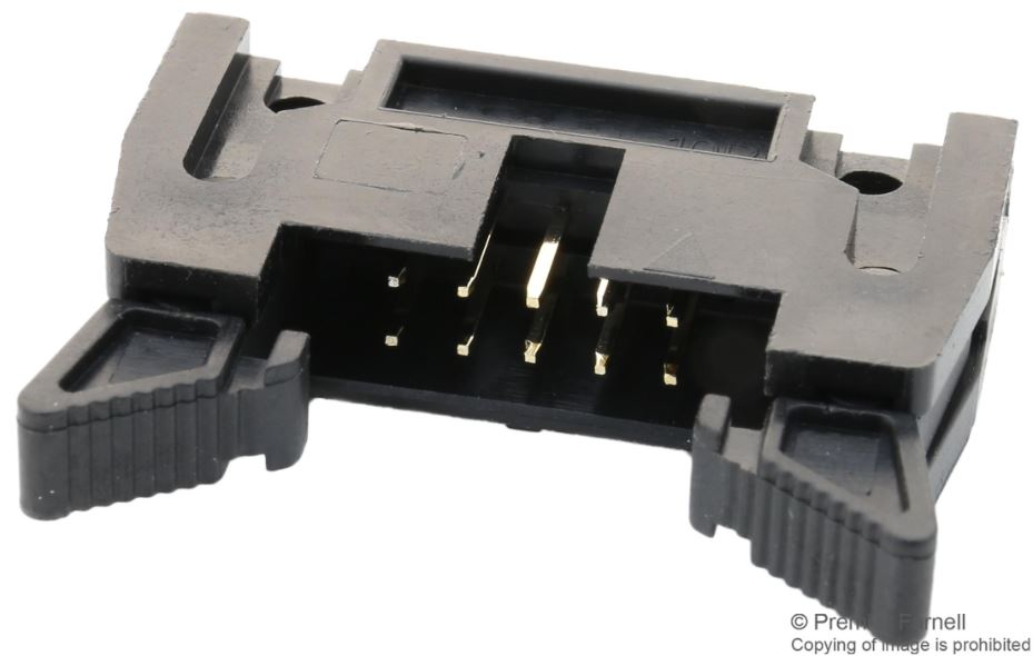 MULTICOMP PRO 2.54mm 10-Way Vertical Pin Header with Ejector