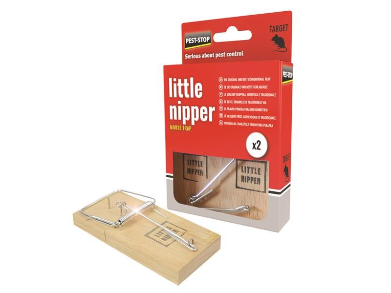 Pest-Stop Trappola Topi Little Nipper Umanitaria, Confezione da 2