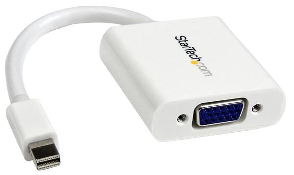 STARTECH Mini DisplayPort 轉 VGA 視頻轉換器 - 白色