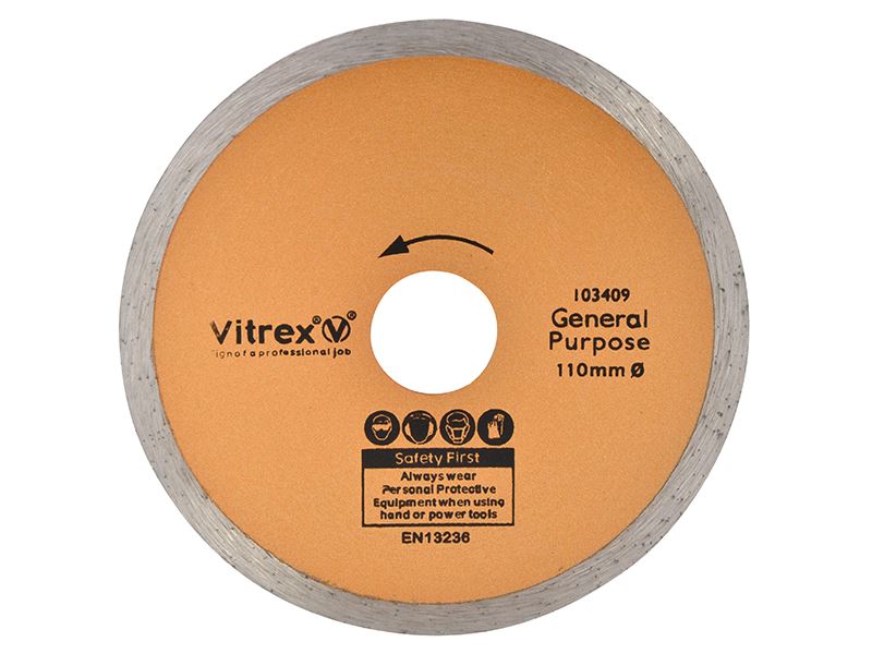 Vitrex Standard Diamond Blade 110mm