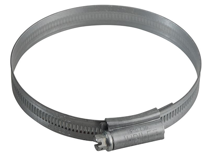 Jubilee Zinc-Protected Hose Clip, Size 4 (70-90mm)