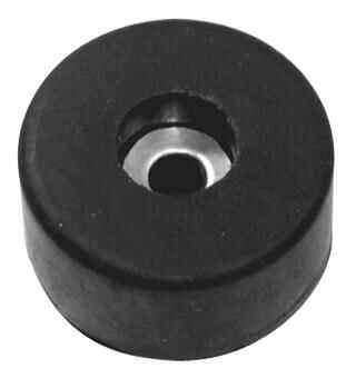 PENN ELCOM - 40mm Große runde Gummifüße mit Schraubmontage, 4er Pack