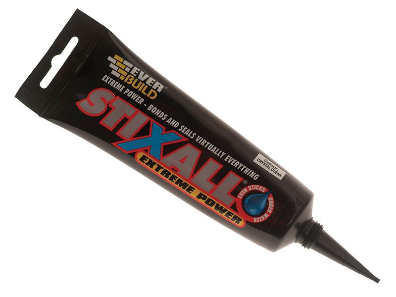 Everbuild Sika - Stixall Extreme Power Easi Squeeze Crystal Clear 80ml