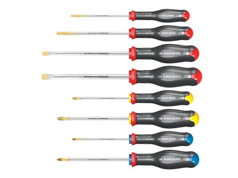 Facom Protwist® 8-Piece Screwdriver Set