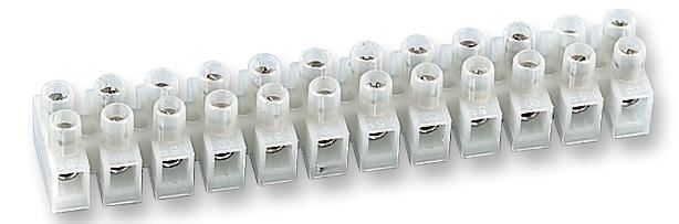 CAMDENBOSS 20A 12-Way Terminal Strip, Brass Contacts