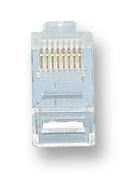 PRO SIGNAL Connettore Modulare RJ45 8P8C, Placcatura 15 Micron, Confezione da 8