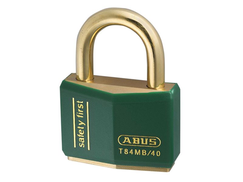 ABUS T84MB/40mm Green Rustproof Padlock Keyed Alike 8403