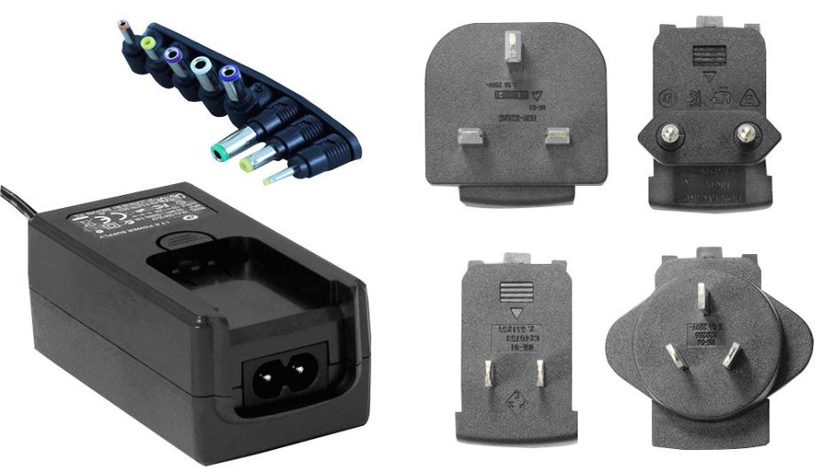 IDEAL POWER 24V 1.25A 30W International Power Supply with 8 Tips
