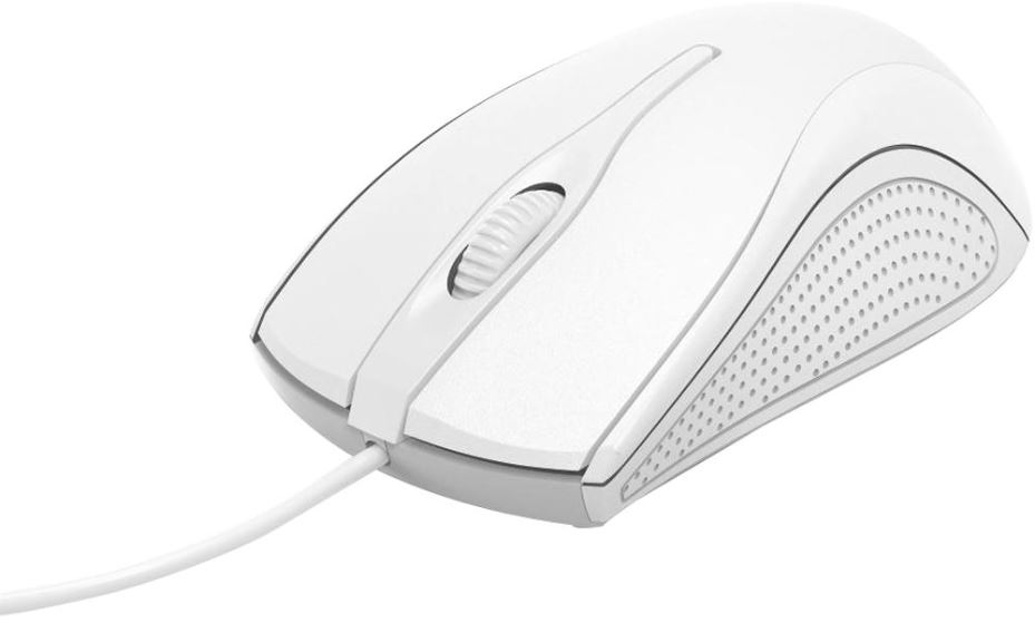 HAMA MC-200 Optische 3-Tasten-Maus, Weiß