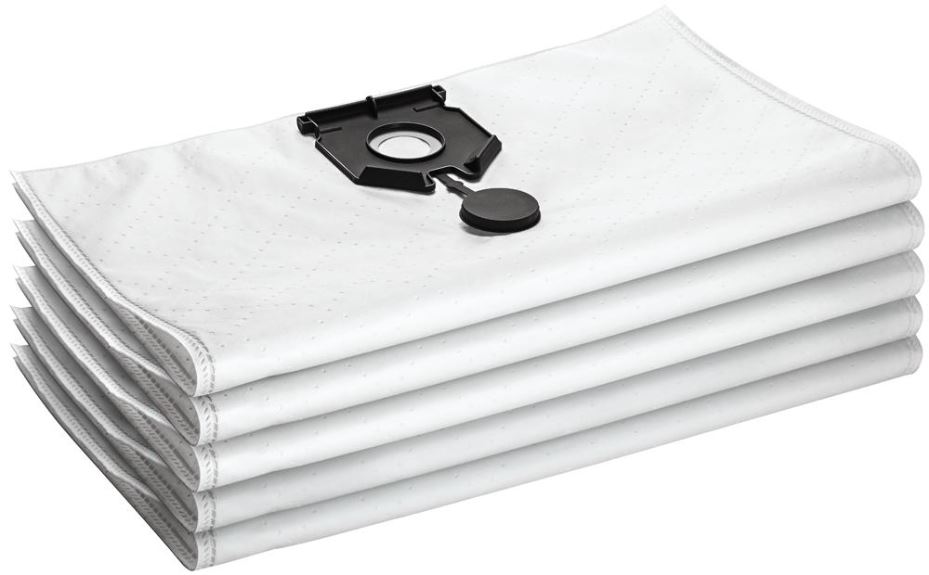Kärcher Fleece Filter Bags for NT 40/1 L & M Wet & Dry Vacuums, 5-Pack