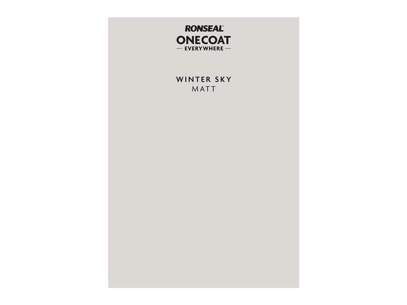 Ronseal Peel & Stick Everywhere Winter Sky Paint Swatch