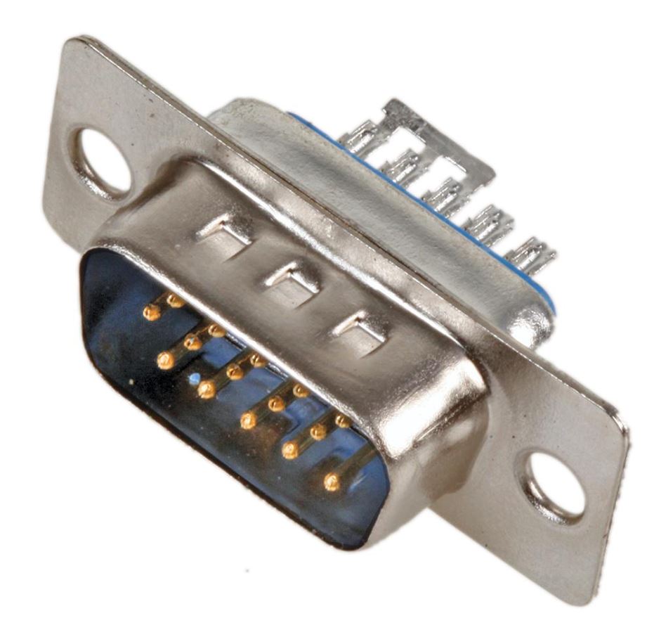 PRO SIGNAL Spinotto HD D-Sub 15 Pin a Saldatura, Confezione da 5