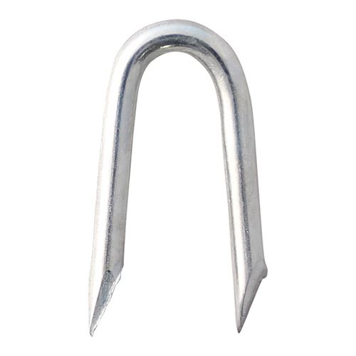Timco Galvanised Presser Point Staples, 50mm x 4mm, 0.5kg