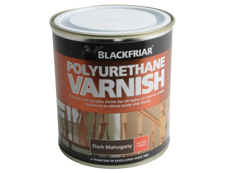 Blackfriar Polyurethane Varnish P65, Dark Mahogany Gloss, 500ml