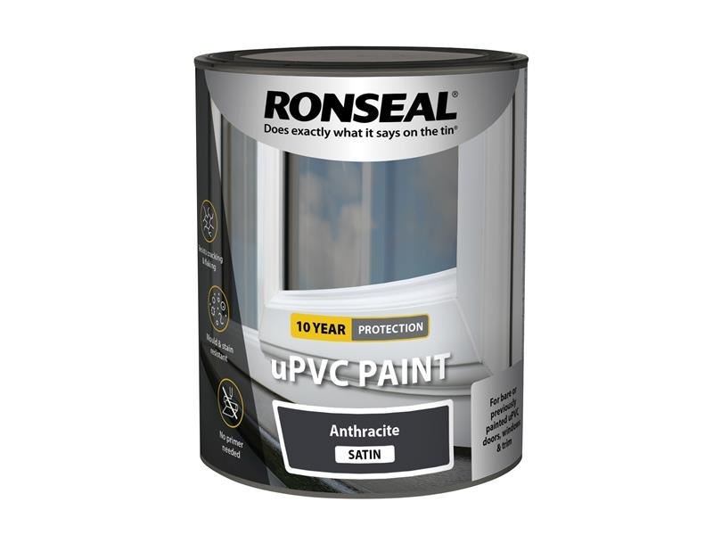 Ronseal uPVC Farbe Anthrazit Satin 750ml