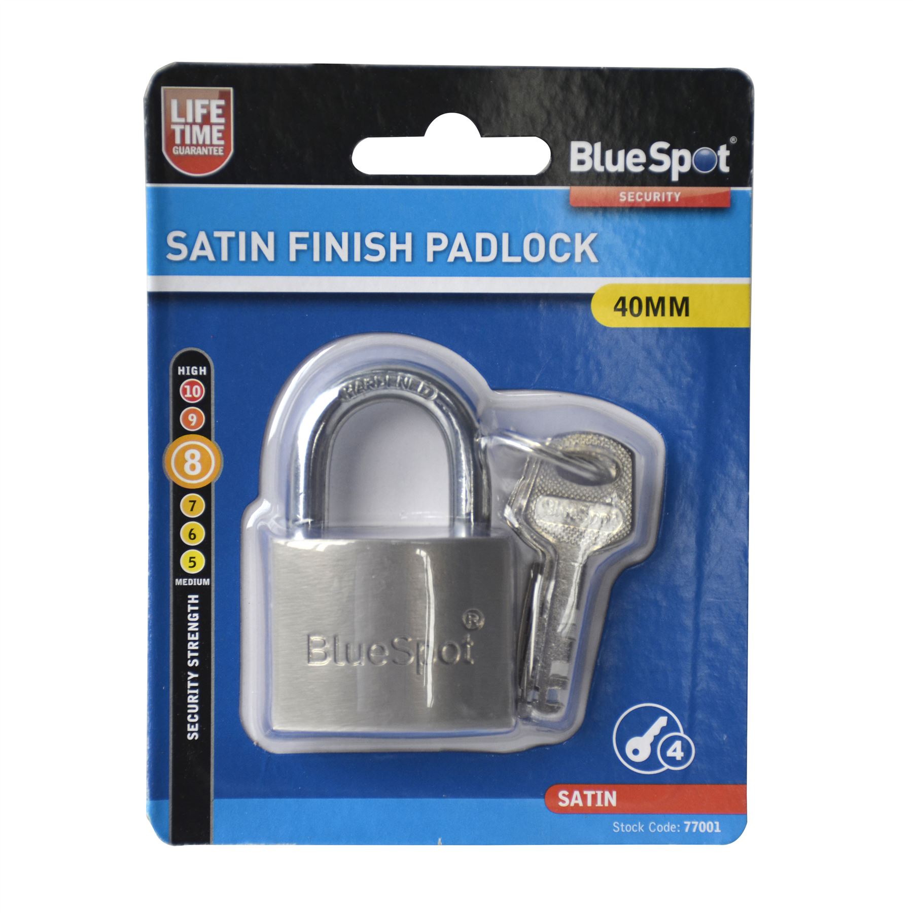Blue Spot Tools - 40mm 啞面掛鎖