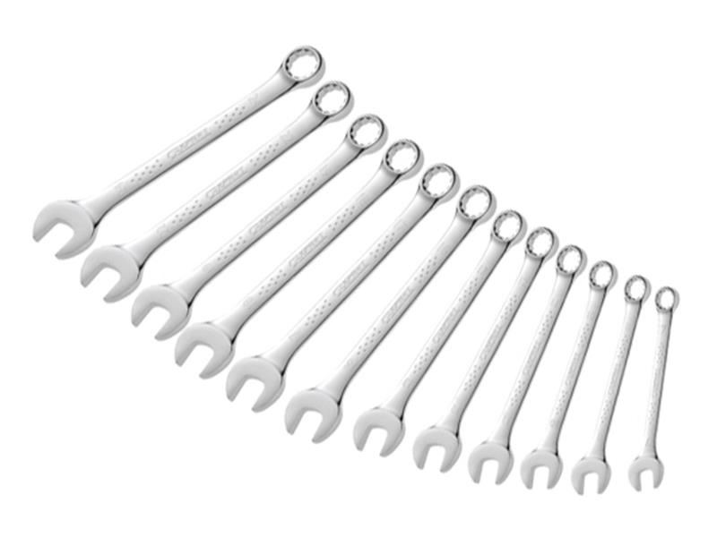 Expert - Jeu de clés mixtes 12 pièces, Acier chrome vanadium