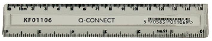 Q CONNECT - Pembaris Jelas 15cm