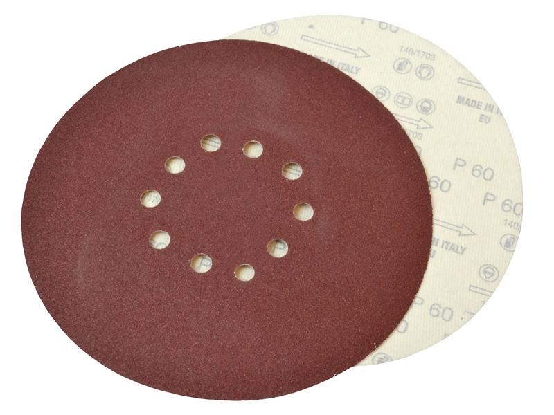 Faithfull Dischi Levigatura per Cartongesso 225mm per Macchine FLEX (Confezione