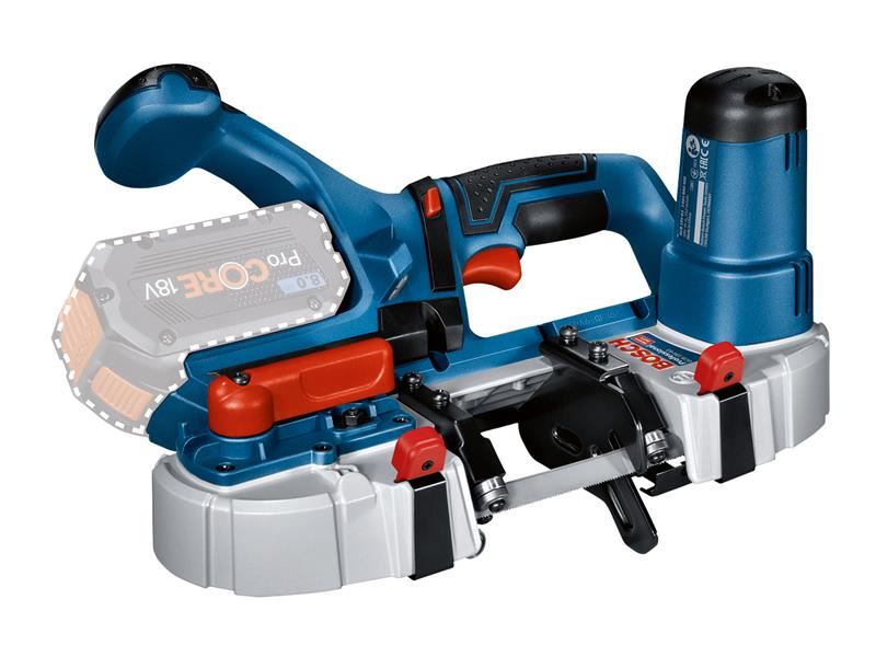 Sierra de cinta Bosch GCB 18V-63 Professional, 18V sin batería