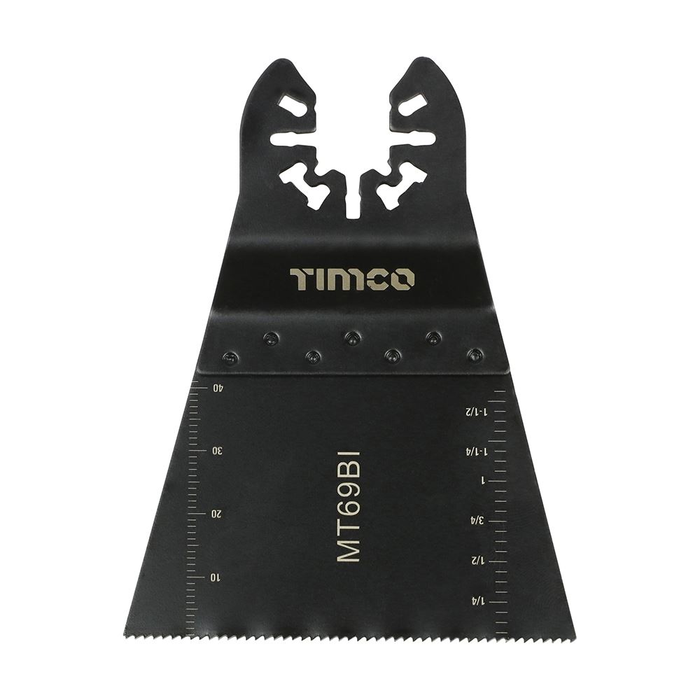 Timco Premium Multi-Tool Blade, Straight, Bi-Metal, 69mm