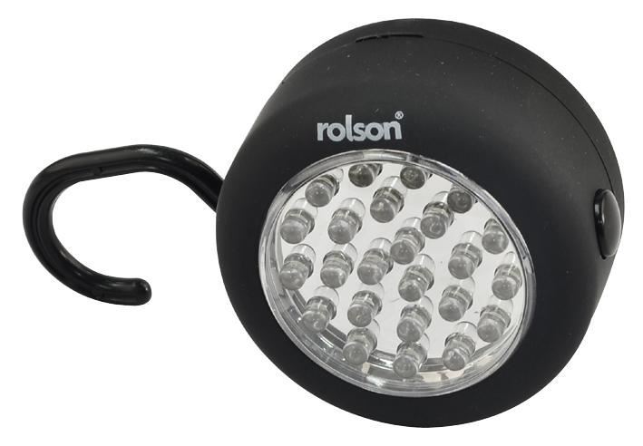 ROLSON TOOLS 24 LED Worklight with Hook & Magnet