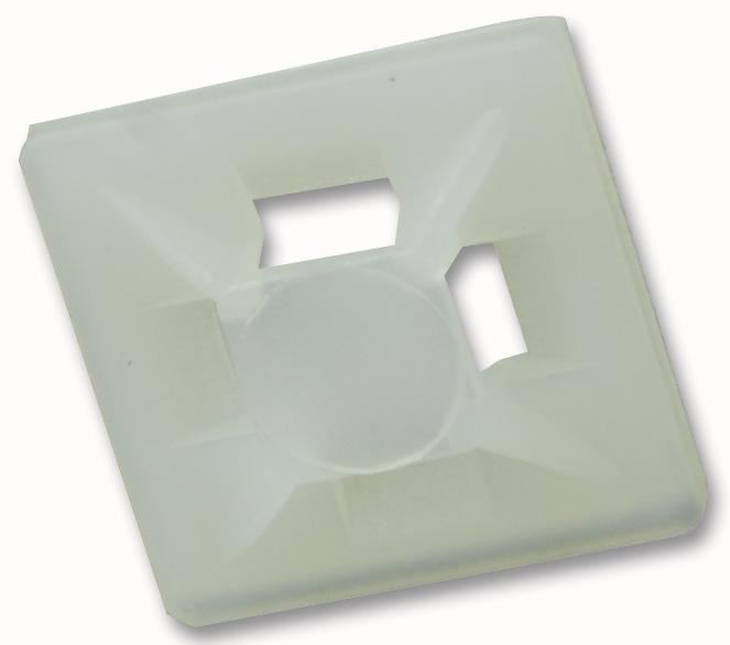 Supporti per Fascette Autoadesivi PARTEX 19x19mm, Confezione da 100