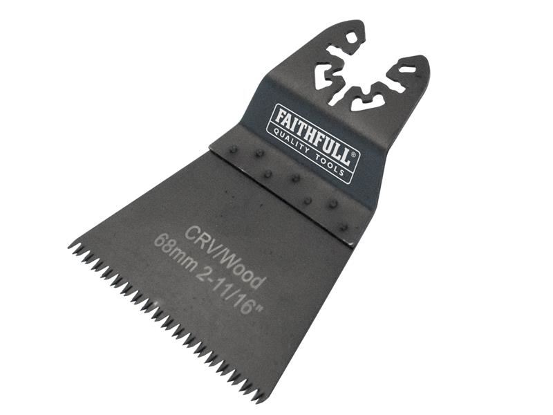 Faithfull CrVフラッシュ高速カットソーブレード 68mm 多機能工具用