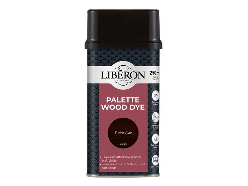 Liberon Palette Wood Dye - Tudor Oak, 250ml