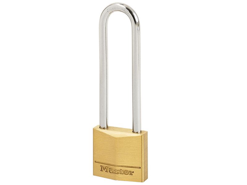 Master Lock - Massivmessing Vorhängeschloss 30mm (4-Pin), 64mm Bügel