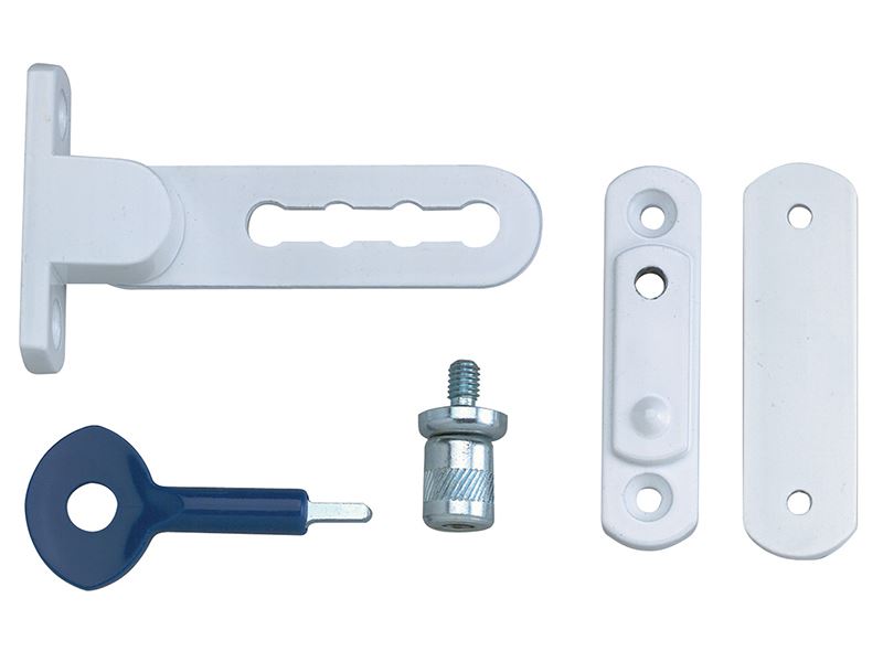 Yale P117 Ventilation Window Lock, White, Pack of 2