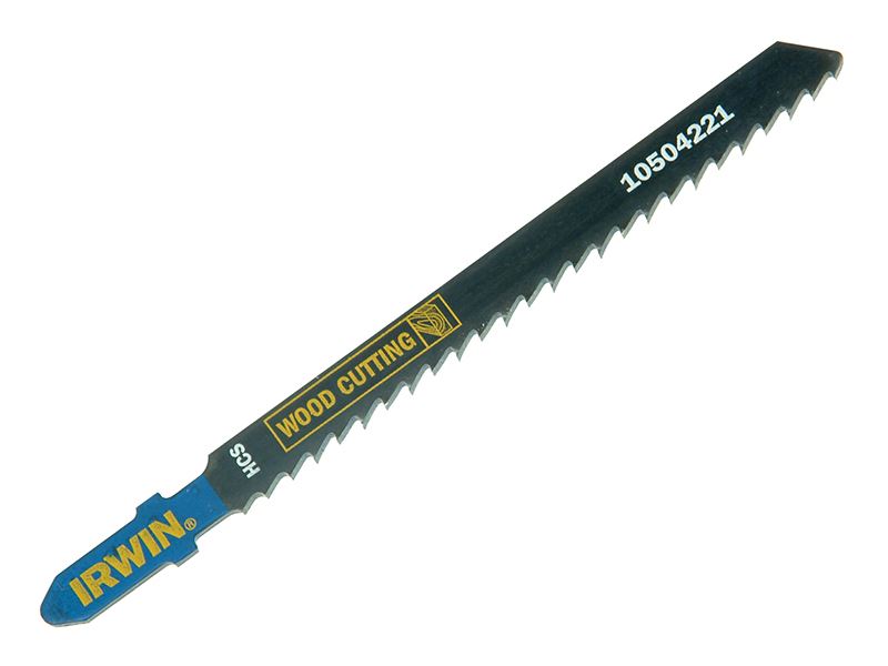 Lames pour scie sauteuse IRWIN pour bois, Acier carbone, Paquet de 5 (T234X)