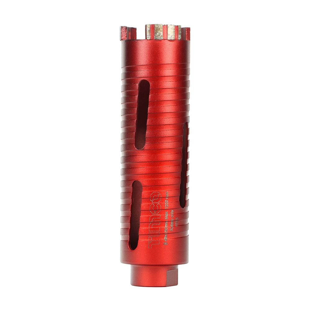 Timco Premium Diamant-Bohrkrone für Trockenbohren (Größe 48 x 150mm - 1 Stück)