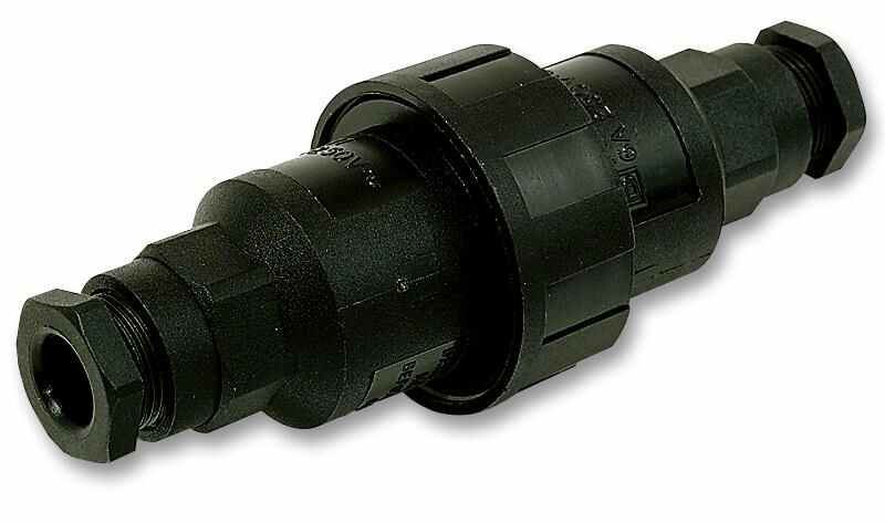 BULGIN LIMITED - Sambungan Kabel Tersegar, IP68