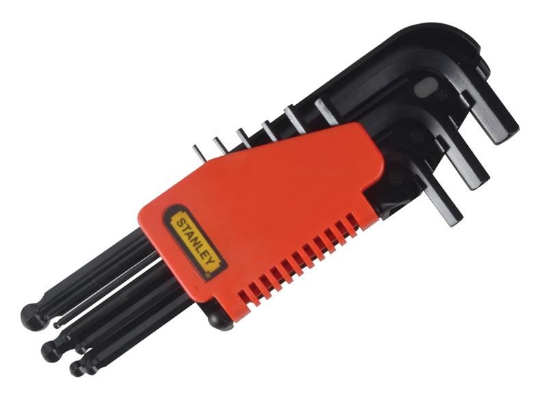 STANLEY Metric Ball End Hex Key Set, 9-Piece