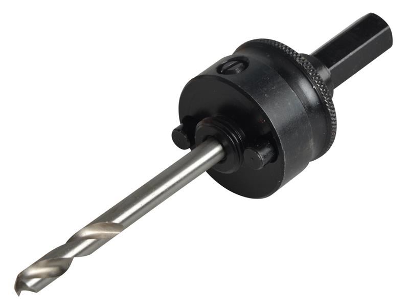 Arbre Starrett A2E pour trépans de 32 à 210mm avec foret pilote de 6,5mm