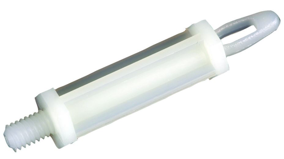 DURATOOL PCB Support, Nylon 6.6, Studded Lock-In, 25.4mm, Pack of 50