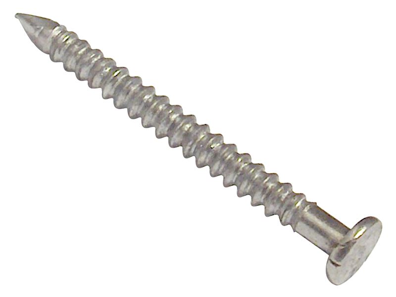 ForgeFix Ringpuntige Spijkers, Blank, 25mm, 500g