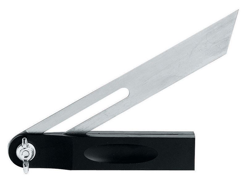 STANLEY Faux équère coulissante, Acier inoxydable, 200mm (8 pouces)