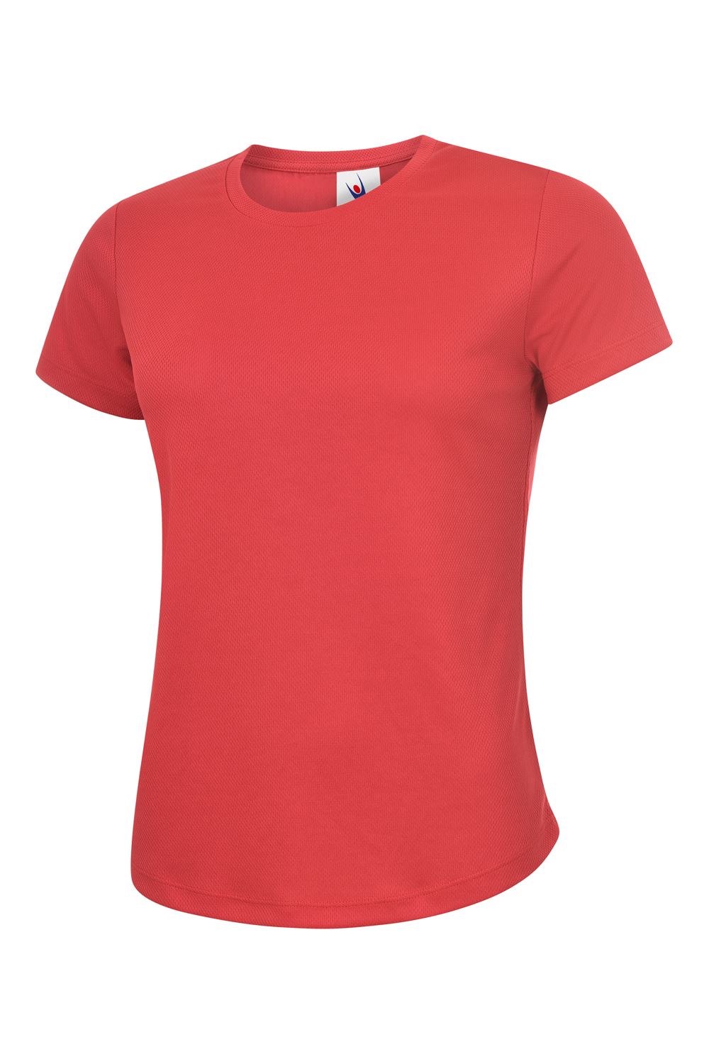 Uneek Ultra Cool T-Shirt - Red, XL, 100% Polyester