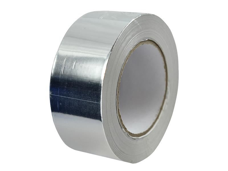 Faithfull Aluminium Foil Tape, 50mm x 45.7m, Class O Fire Rated