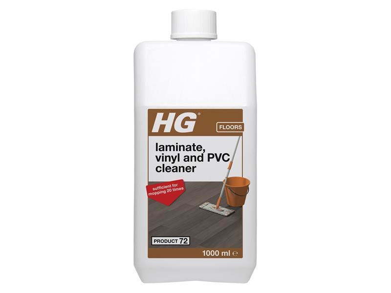 Nettoyant pour stratifié, vinyle et PVC HG 1L, Formule sans traces