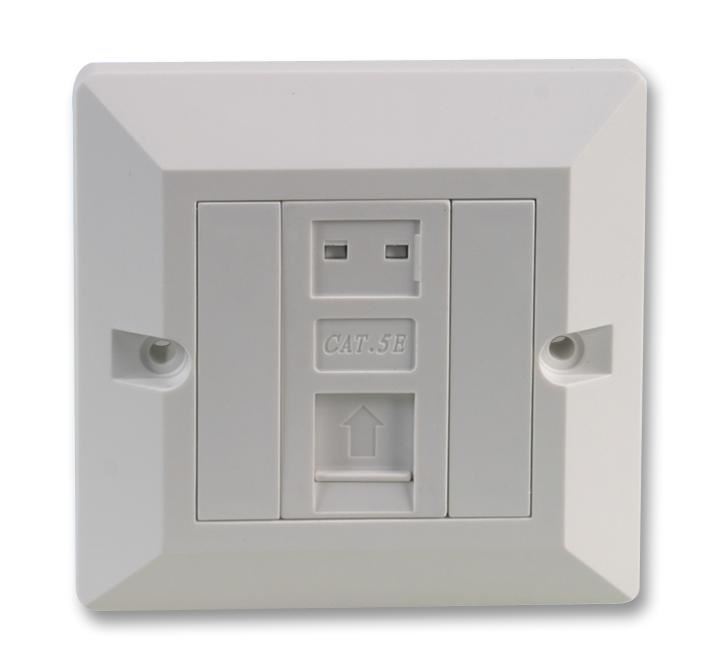 Pro Signal 1-Port Cat5e RJ45 Faceplate