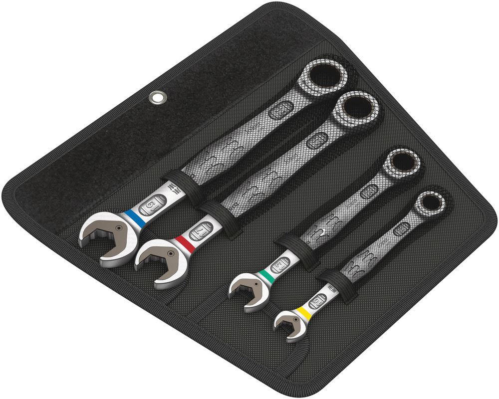Wera 6000 Joker 4-Piece Ratcheting Combination Wrench Set