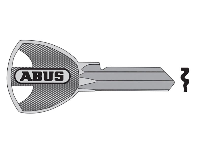 ABUS מפתח חלופין 55/30-35 למנעולי פליז