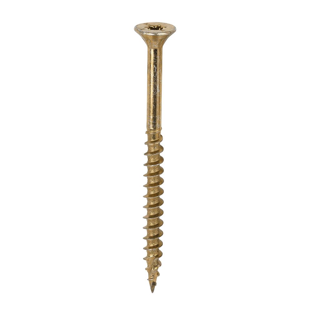 Timco - Skru Premium Serbaguna C2 Clamp-Fix - TX - Double Countersunk - Kuning 