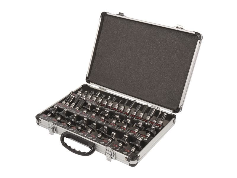 Trend 35-Piece TCT Router Cutter Set in Aluminium Case