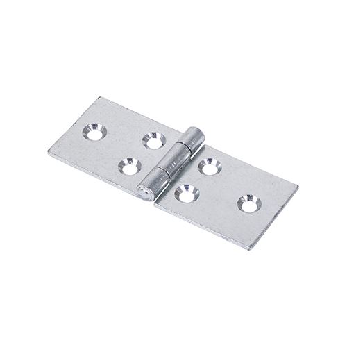 Timco Backflap Hinge - Uncranked Knuckle, Zinc Plated, 32x76mm (2 Pack)
